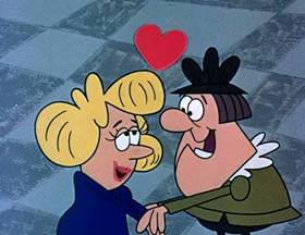 Screenshots from the 1962 Jay Ward Productions cartoon Sweeping Beauty