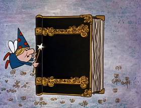 Screenshots from the 1962 Jay Ward Productions cartoon The Wishing Hat