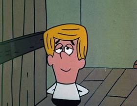 Screenshots from the 1962 Jay Ward Productions cartoon The Wishing Hat