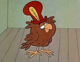 Screenshots from the 1962 Jay Ward Productions cartoon The Wishing Hat