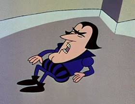 Screenshots from the 1962 Jay Ward Productions cartoon Son of Snow White