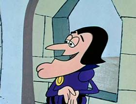 Screenshots from the 1962 Jay Ward Productions cartoon Son of Snow White