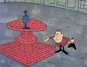 Screenshots from the 1962 Jay Ward Productions cartoon Jack B. Nimble