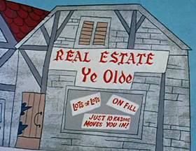 Screenshots from the 1962 Jay Ward Productions cartoon Jack B. Nimble