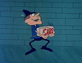 Screenshots from the 1962 Jay Ward Productions cartoon Jack B. Nimble
