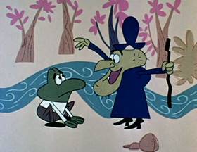 Screenshots from the 1962 Jay Ward Productions cartoon Potter