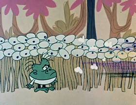 Screenshots from the 1962 Jay Ward Productions cartoon Potter