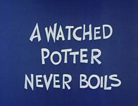 Screenshots from the 1962 Jay Ward Productions cartoon Potter