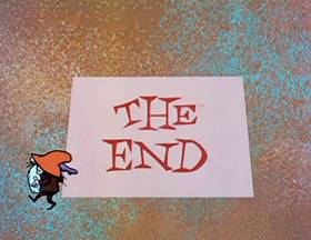 Screenshots from the 1962 Jay Ward Productions cartoon The King and the Witch