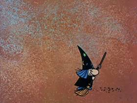 Screenshots from the 1962 Jay Ward Productions cartoon Tale of a Frog