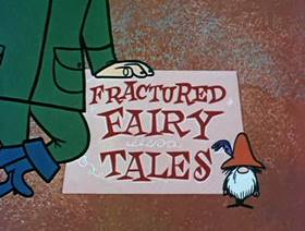 Screenshots from the 1962 Jay Ward Productions cartoon Tale of a Frog
