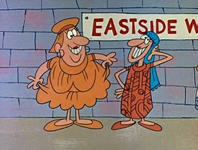 Screenshots from the 1962 Jay Ward Productions cartoon The Teeth of Bagdad