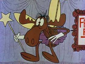 Screenshots from the 1962 Jay Ward Productions cartoon The Little Man in the Boat