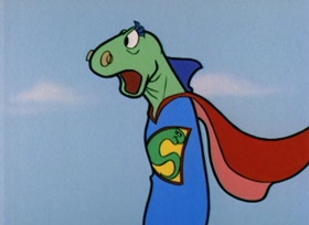 Screenshots from the 1962 Bob Clampett Productions cartoon Dirty Pool