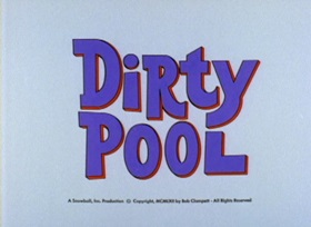 Screenshots from the 1962 Bob Clampett Productions cartoon Dirty Pool