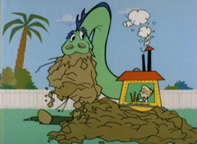 Screenshots from the 1962 Bob Clampett Productions cartoon Dirty Pool