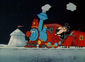 Screenshots from the 1962 Bob Clampett Productions cartoon Beanyland