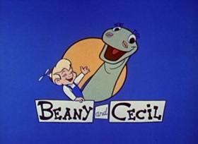 Screenshots from the 1962 Bob Clampett Productions cartoon Beanyland