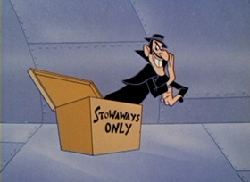 Screenshots from the 1962 Bob Clampett Productions cartoon Beanyland