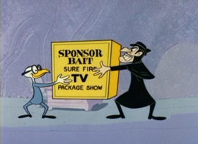 Screenshots from the 1962 Bob Clampett Productions cartoon Mad Isle Of Mad-Hatten