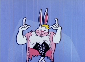 Screenshots from the 1962 Bob Clampett Productions cartoon Ben Hare