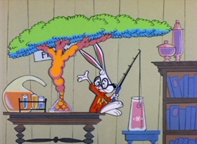 Screenshots from the 1962 Bob Clampett Productions cartoon Ben Hare