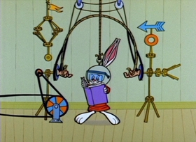 Screenshots from the 1962 Bob Clampett Productions cartoon Ben Hare