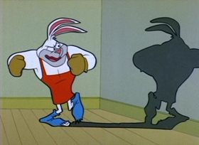 Screenshots from the 1962 Bob Clampett Productions cartoon Ben Hare