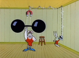 Screenshots from the 1962 Bob Clampett Productions cartoon Ben Hare