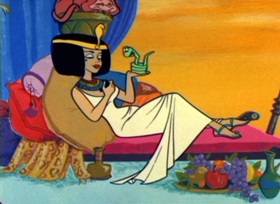 Screenshots from the 1962 Bob Clampett Productions cartoon There