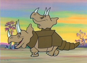 Screenshots from the 1962 Bob Clampett Productions cartoon There