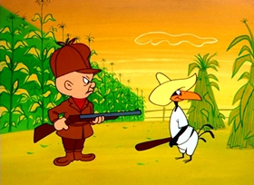 Screenshots from the 1962 Warner Bros. cartoon Crows