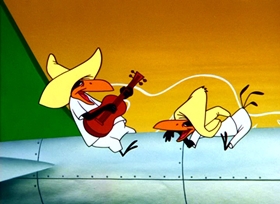 Screenshots from the 1962 Warner Bros. cartoon Crows