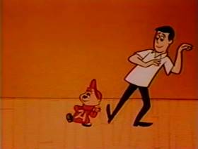 Screenshots from the 1962 Bagdasarian Productions cartoon Maria from Madrid