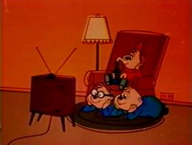 Screenshots from the 1962 Bagdasarian Productions cartoon Maria from Madrid