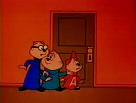 Screenshots from the 1962 Bagdasarian Productions cartoon Maria from Madrid