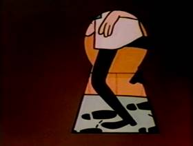 Screenshots from the 1962 Bagdasarian Productions cartoon Maria from Madrid