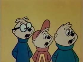 Screenshots from the 1962 Bagdasarian Productions cartoon The Little Dog