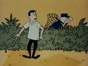 Screenshots from the 1962 Bagdasarian Productions cartoon The Little Dog