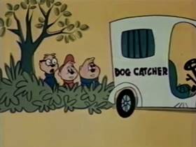 Screenshots from the 1962 Bagdasarian Productions cartoon The Little Dog