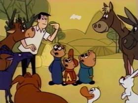 Screenshots from the 1962 Bagdasarian Productions cartoon The Little Dog