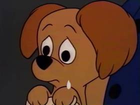 Screenshots from the 1962 Bagdasarian Productions cartoon The Little Dog