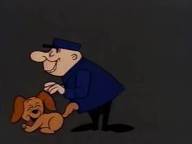 Screenshots from the 1962 Bagdasarian Productions cartoon The Little Dog