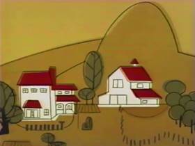 Screenshots from the 1962 Bagdasarian Productions cartoon The Little Dog