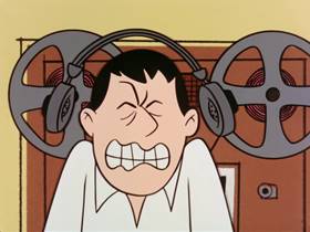 Screenshots from the 1962 Bagdasarian Productions cartoon The Chipmunk Song