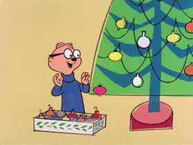 Screenshots from the 1962 Bagdasarian Productions cartoon The Chipmunk Song