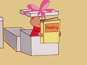 Screenshots from the 1962 Bagdasarian Productions cartoon The Chipmunk Song