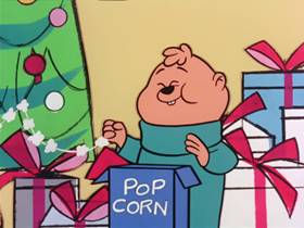 Screenshots from the 1962 Bagdasarian Productions cartoon The Chipmunk Song