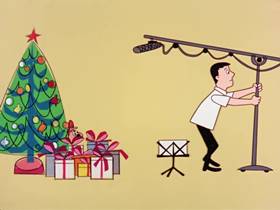 Screenshots from the 1962 Bagdasarian Productions cartoon The Chipmunk Song