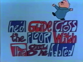 Screenshots from the 1962 Bagdasarian Productions cartoon The Band Played On